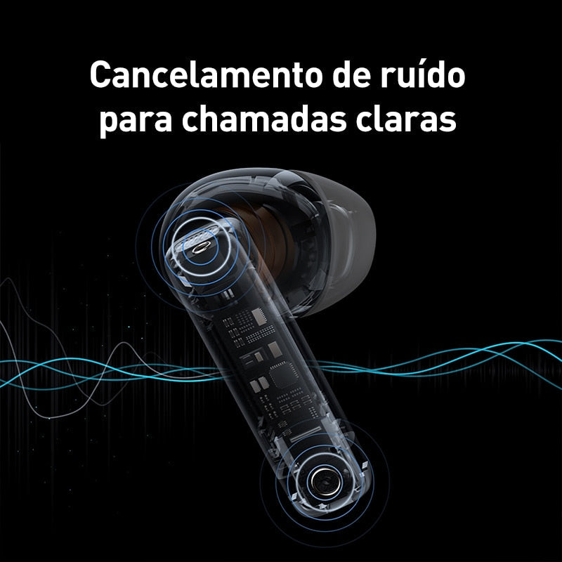 Fone de ouvido Baseus E9 TWS Bluetooth 5.3